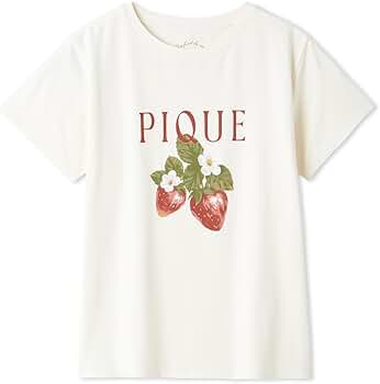 新品未使用 ジェラートピケ いちごワンポイントTシャツ＆ロングパンツ ブルー Amazon | [ジェラート ピケ] いちごワンポイントTシャツ PWCT251283